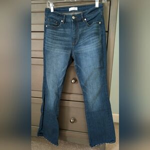 LOFT Petite Mid Rise Boot Jeans in Classic Mid Wash